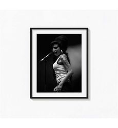 Amy Winehouse Posters / Amy Winehouse Black and