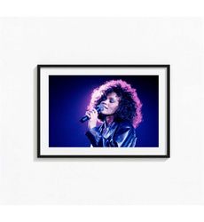 Whitney Houston Posters / Whitney Houston Black and