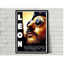 Leon The Professional Hitman Artwork Alternative Design Movie Film Poster Print