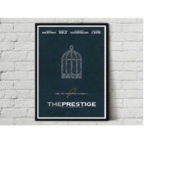 The Prestige Poster Artwork Alternative Design Movie Film Poster Print