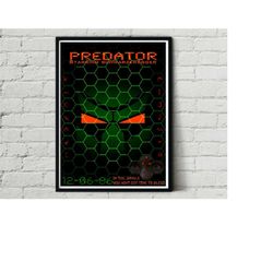 Predator Artwork Alternative Design Movie Film Poster Print