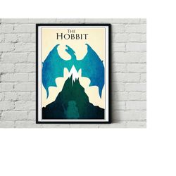 The Hobbit trilogy Poster Artwork Alternative Design Movie Film Poster Print