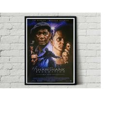 The Shawshank Redemption Artwork Alternative Design Movie Film Poster Print