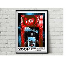 2001 A Space Odyssey Poster Artwork Alternative Design Movie Film Poster Print