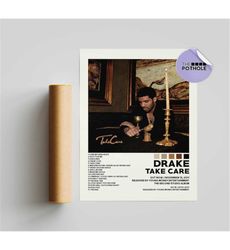 Drake Poster / Take Care Poster, Album Cover
