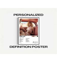 Personalized Album Cover Poster - Custom Digital Music