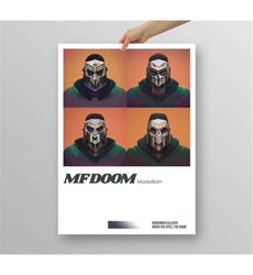 MF DOOM ART Classic Album Print | Custom