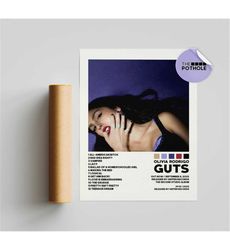 Olivia Rodrigo Posters / GUTS Poster / Album