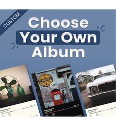 Custom Album Cover Poster / Choose Your Own