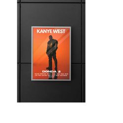 Kanye West | Kanye West Poster | Kanye West Donda 2 Album Poster | Donda 2 Poster | Wall Art