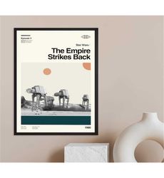 The Empire Strikes Back, Darth Vader Poster, Star,