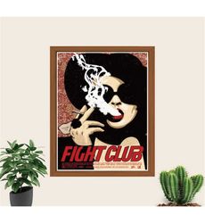 Fight Club Classic Movie Poster - High Quality