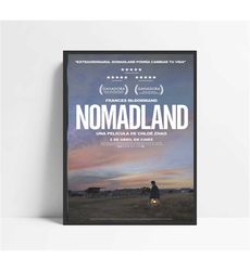 Nomadland Movie Poster, Classic Film Poster, Canvas Movie