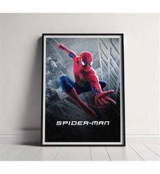 Spider-Man Movie Poster, High Quality Canvas Poster Printing,