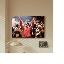 Kanye West Celebrity Music Star bedroom art Canvas Poster-unframe-8x12'',12x18''14x21''16x24''20x30''24x36''