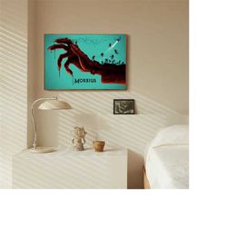 Morbius Film Poster Classic movie bedroom art Canvas Poster-unframe-8x12'',12x18''14x21''16x24''20x30''24x36''