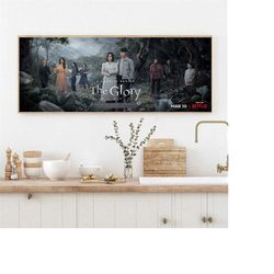 The Glory Part 2 Korean Movie film Classic movie bedroom art Canvas Poster-unframe-8x12'',12x18''14x21''16x24''20x30''24