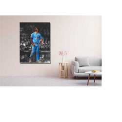 bryce harper poster/canvas art print,baseball print art canvas,sports wall art,man cave wall art decor,gift baseball fan