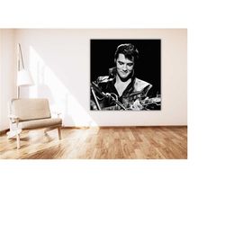 elvis presley poster art print,black and white wall art,vintage art print,photography print,fashion poster,old hollywood