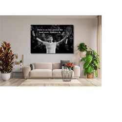 Roger Federer Quote Poster Print Art,Roger Federer Wall Art,Roger Federer Print,Motivation Wall Art,Man Cave Wall Decor,