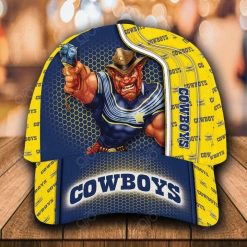 Shop North Queensland Cowboys Mascot Classic Cap Shooting Design