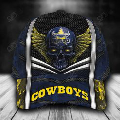 Personalized North Queensland Cowboys Skull Classic Cap Custom Name Option