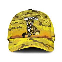 Richmond Tigers Soldiers Yellow Classic Cap