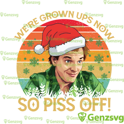 Drop Dead Fred We're Grown Ups Now So Piss Off TShirt, Drop Dead Fred Christmas Movie Tshirt