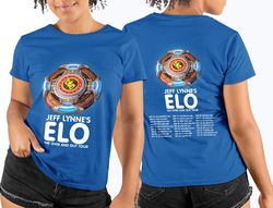 Jeff Lynne's ELO - The Over and Out Tour 2024 Shirt, Jeff Lynne's ELO Band Fan Shirt, Electric Light Orchestra 2024