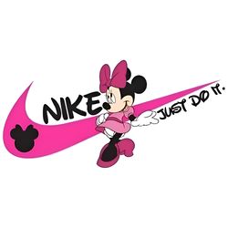 Hello Kitty Nike Logo SVG, Kitty Nike Logo SVG