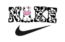 Nieke Cow SVG | Cow Crewneck SVG | Cow Brand PNG | Cute Cow Print PNG | Trend SVG | DXF | EPS | Cut Files for Cricut and