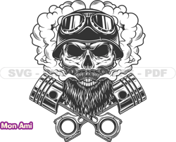 Motorcycle svg logo, Motorbike SVG PNG, Harley Logo, Skull SVG Files, Motorcycle Tshirt Design, Digital Download 77