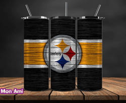 Pittsburgh Steelers NFL Logo, NFL Tumbler Png , NFL Teams, NFL Tumbler Wrap Design by Mon Ami Design 01