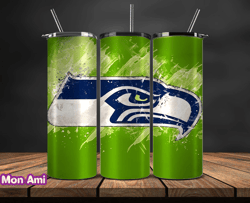 Seattle SeahawksNFL Tumbler Wrap, Nfl Teams, NFL Logo Tumbler Png, NFL Design Png Design by Mon Ami Design 05
