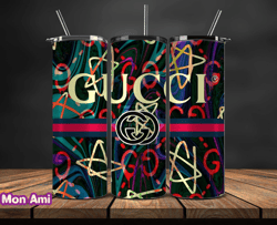 Gucci Tumbler Wrap, Gucci  Tumbler Png, Gucci  Logo, Luxury Tumbler Wraps, Logo Fashion  Design by Mon Ami 124