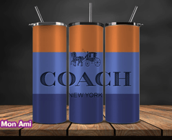 Coach  Tumbler Wrap, Coach Tumbler Png, Coach Logo, Luxury Tumbler Wraps, Logo Fashion  Design by Mon Ami 128