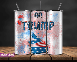 Donald Trump Tumbler Wraps,Trump Tumbler Wrap PNG Design by Mon Ami 02