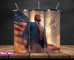 Donald Trump Tumbler Wraps,Trump Tumbler Wrap PNG Design by Mon Ami 05