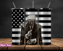 Donald Trump Tumbler Wraps,Trump Tumbler Wrap PNG Design by Mon Ami 08