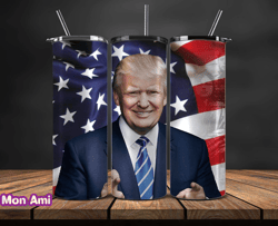 Donald Trump Tumbler Wraps,Trump Tumbler Wrap PNG Design by Mon Ami 12