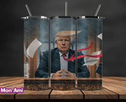 Donald Trump Tumbler Wraps,Trump Tumbler Wrap PNG Design by Mon Ami 19