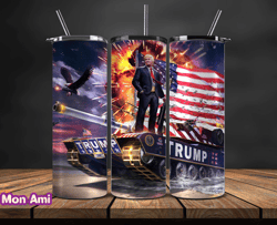 Donald Trump Tumbler Wraps,Trump Tumbler Wrap PNG Design by Mon Ami 24
