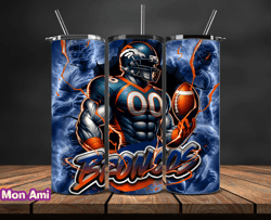 Denver BroncosTumbler Wrap, NFL Logo Tumbler Png, Nfl Sports, NFL Design Png, Design by Cookies-10