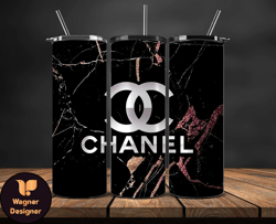 Chanel  Tumbler Wrap, Chanel Tumbler Png, Chanel Logo, Luxury Tumbler Wraps, Logo Fashion  Design by Magnolia Boutique D