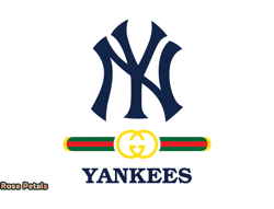 New York Yankees PNG, Gucci MLB PNG, Baseball Team PNG,  MLB Teams PNG ,  MLB Logo Design 06