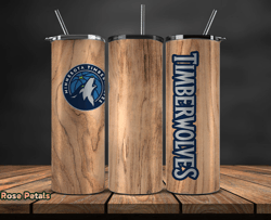 Minnesota Timberwolves Tumbler Wrap, Basketball Design,NBA Teams,NBA Sports,Nba Tumbler Wrap,NBA DS-68