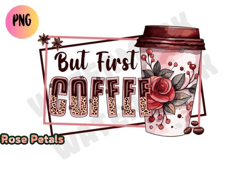 Leopard First Coffee Png, Coffee Png