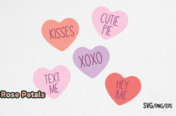 Valentines Day SVG Heart Candy Sayings Design 23