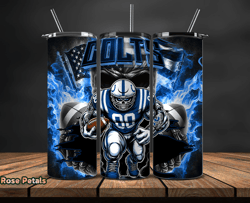 Indianapolis Colts Fire Tumbler Wraps, ,Nfl Png,Nfl Teams, Nfl Sports, NFL Design Png Design 14