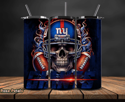 New York Giants Tumbler Wrap, Logo Tumbler Wraps, NFL Football Teams PNG, Sport Team Tumbler, Logo NFL Tumbler - 24